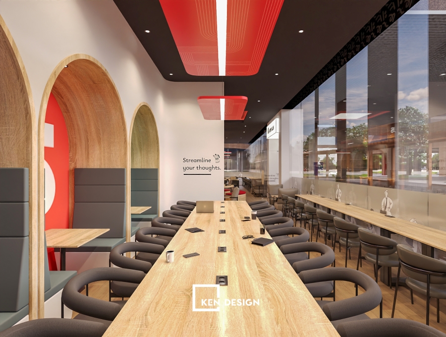 Thiết kế cafe coworking FLOW HAUS cơ sở 2 tại Mễ Trì